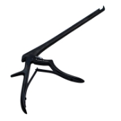 Ferris Smith Kerrison Rongeur, 40 Degrees Upbite, 5mm Bite, EZ Cleaning System, Ejector, Thin Footplate, Diamond Like Coating, Working Length 8" (203mm) 